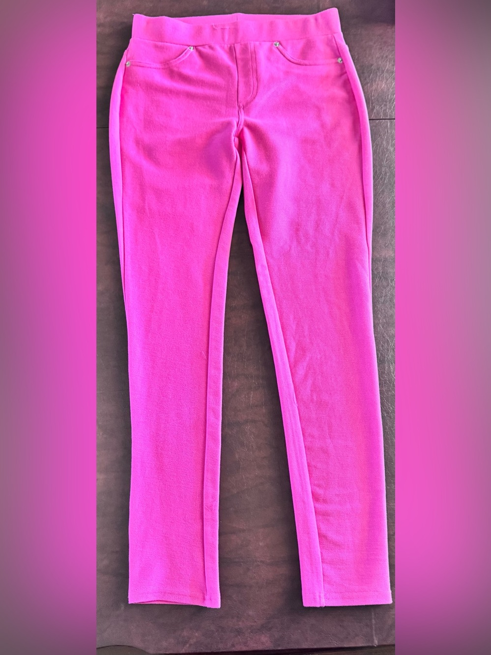 Michael Kors Hot Pink Stretch Leggings